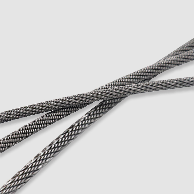 8x19 Elevator Steel Wire Rope Close-up Detail