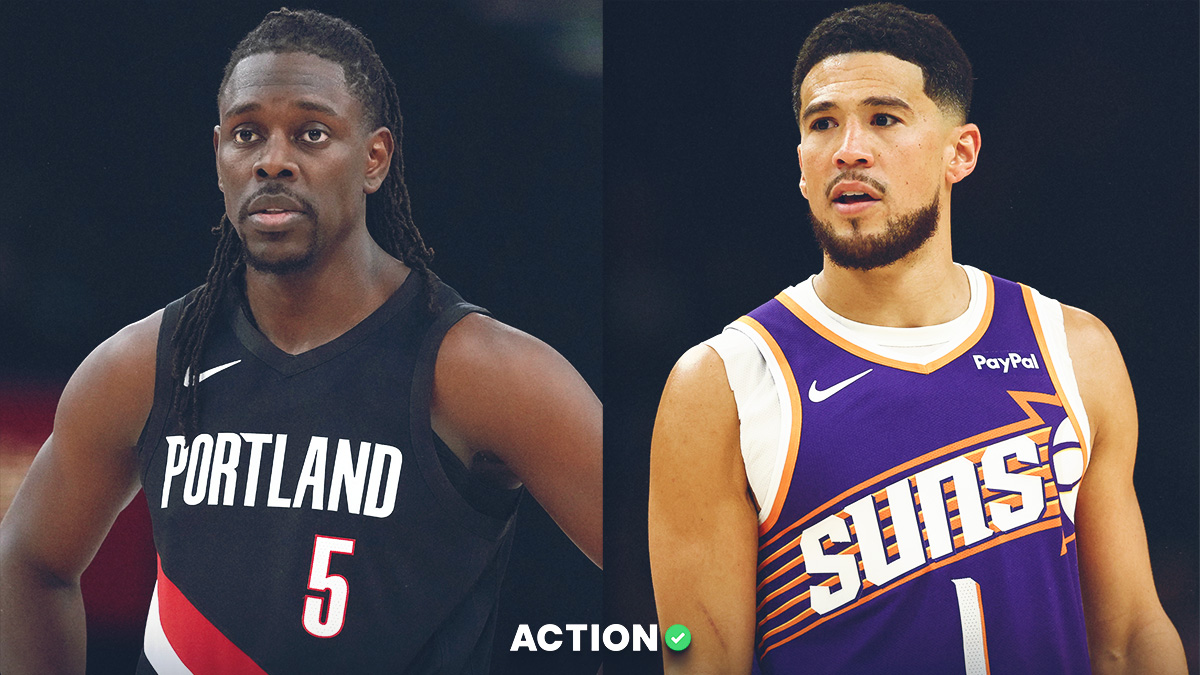 Jrue Holiday vs Devin Booker Trail Blazers vs Suns matchup