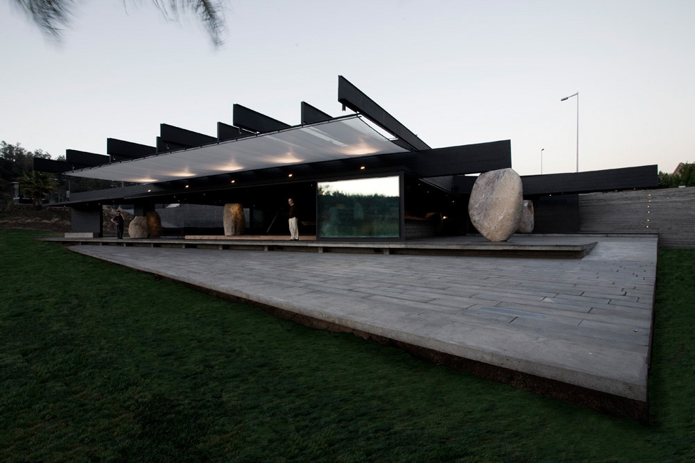 Mestizo Restaurant aerial view