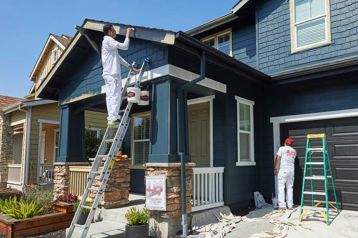 Professional exterior painters