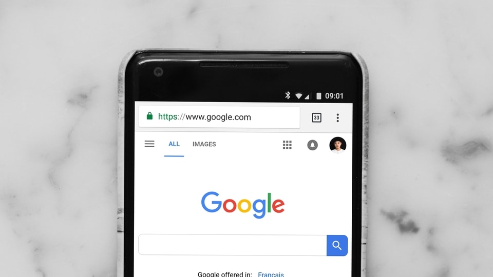 Chrome移动端界面