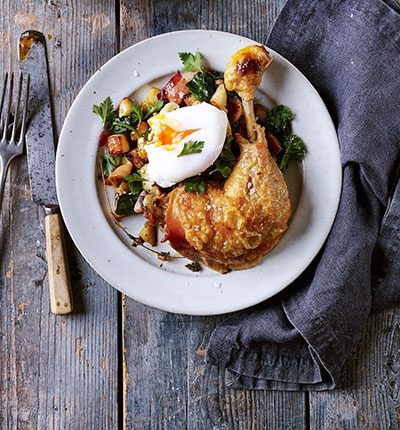 Cuisses de poulet confites