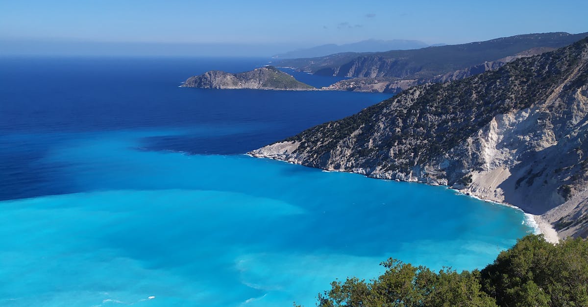 Myrtos Beach Panoramic Landscape