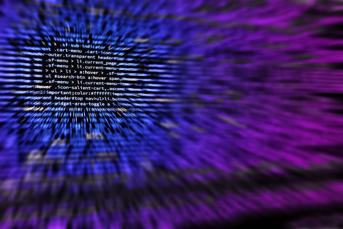 HTML CSS网页代码抽象背景