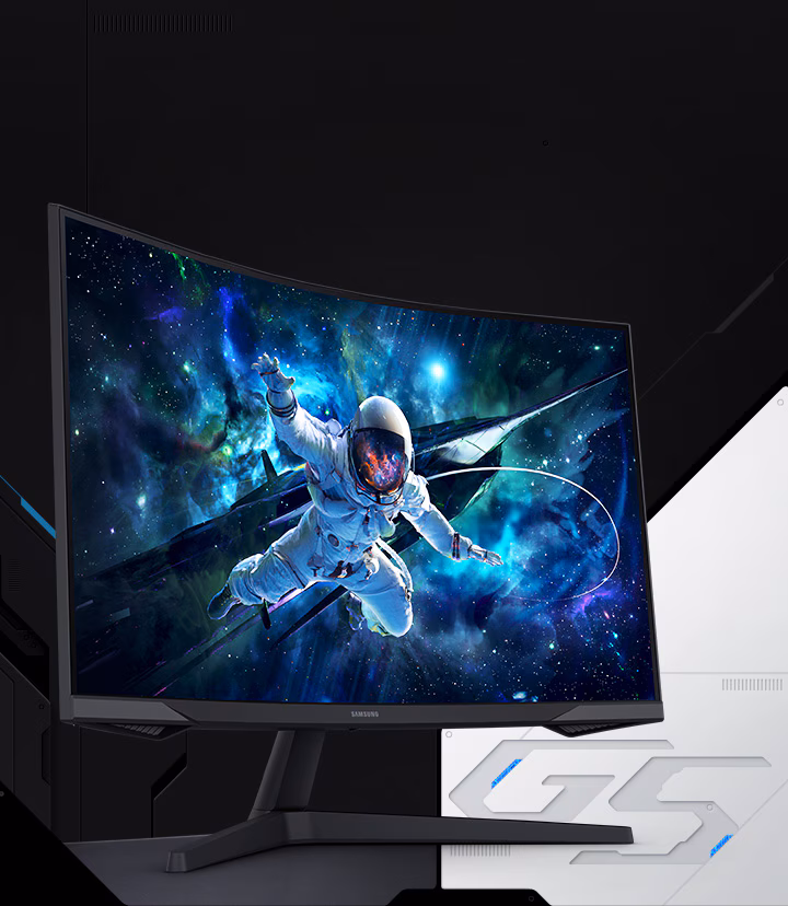Samsung 32-inch Odyssey G5 2K 165Hz Gaming Monitor