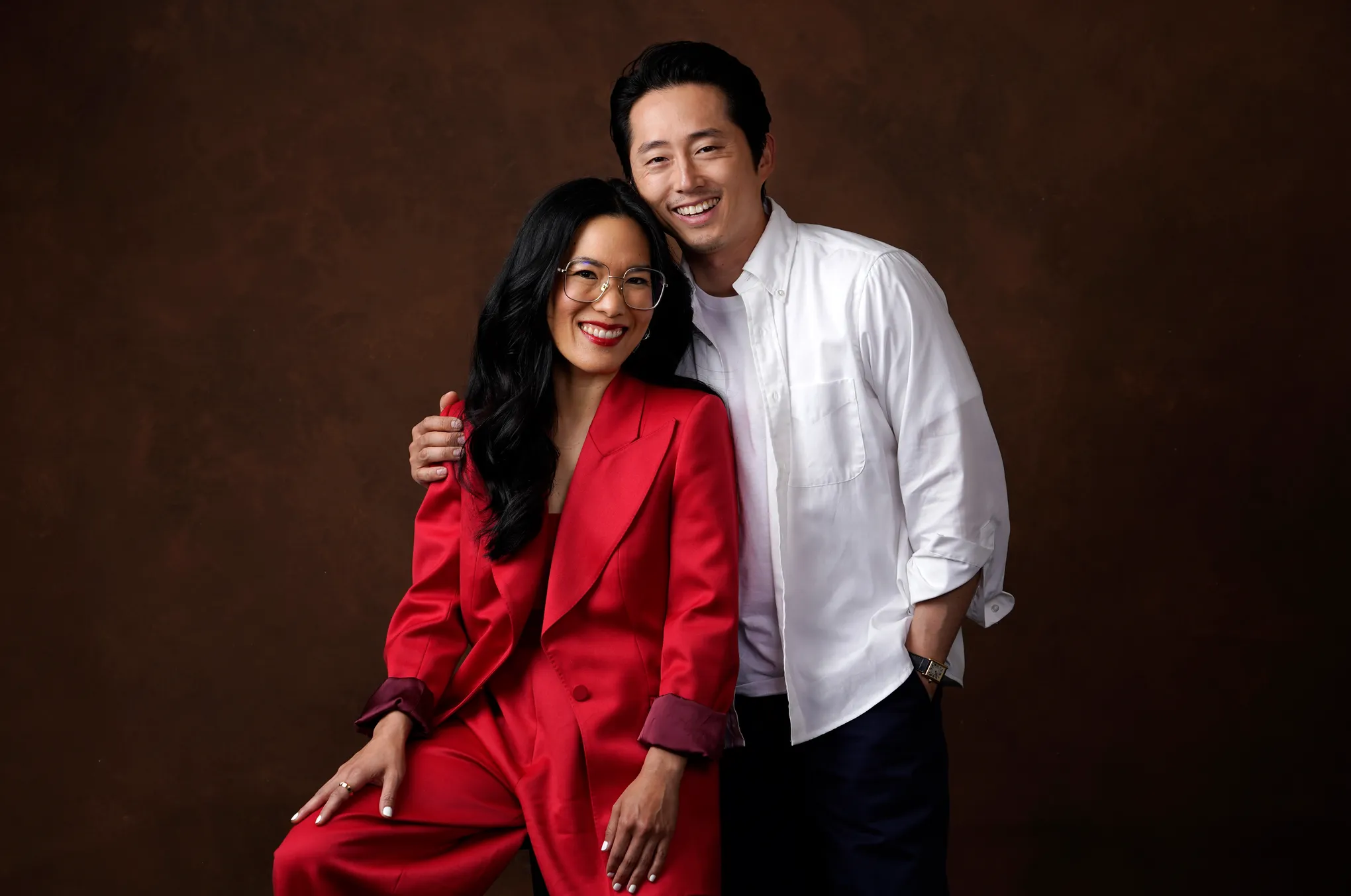 Steven Yeun and Ali Wong from Beef Season 1 promotional photo