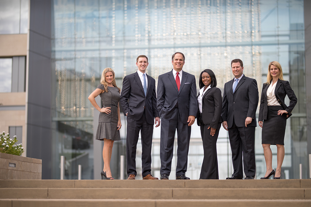 Team page of financial advisory firm