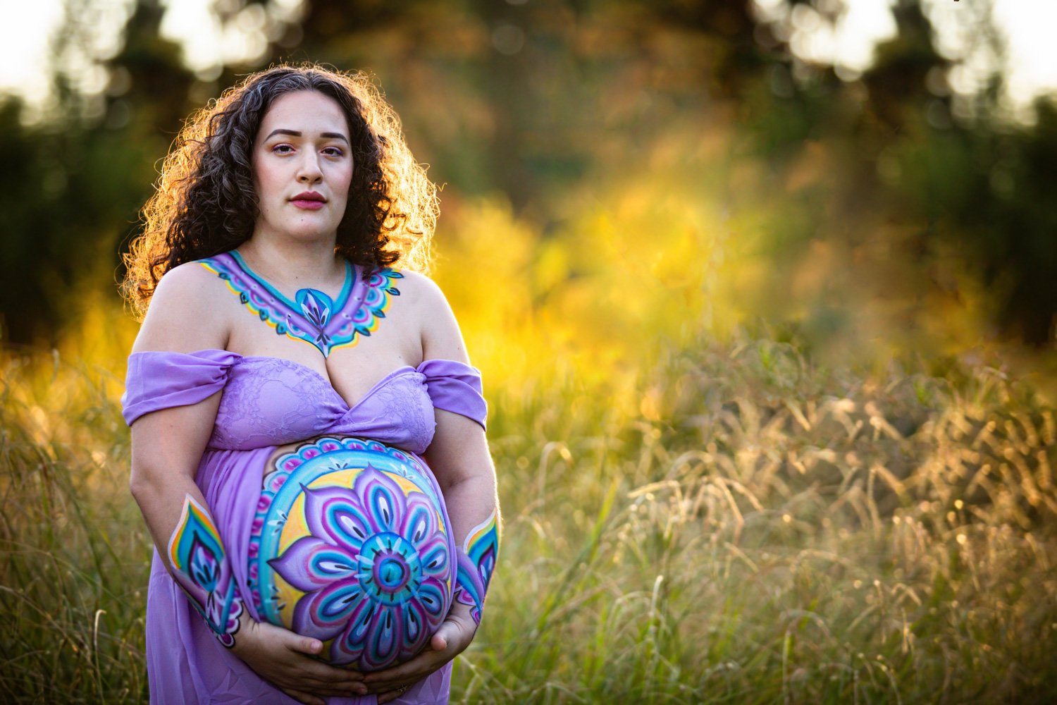Artistic Maternity Imagery
