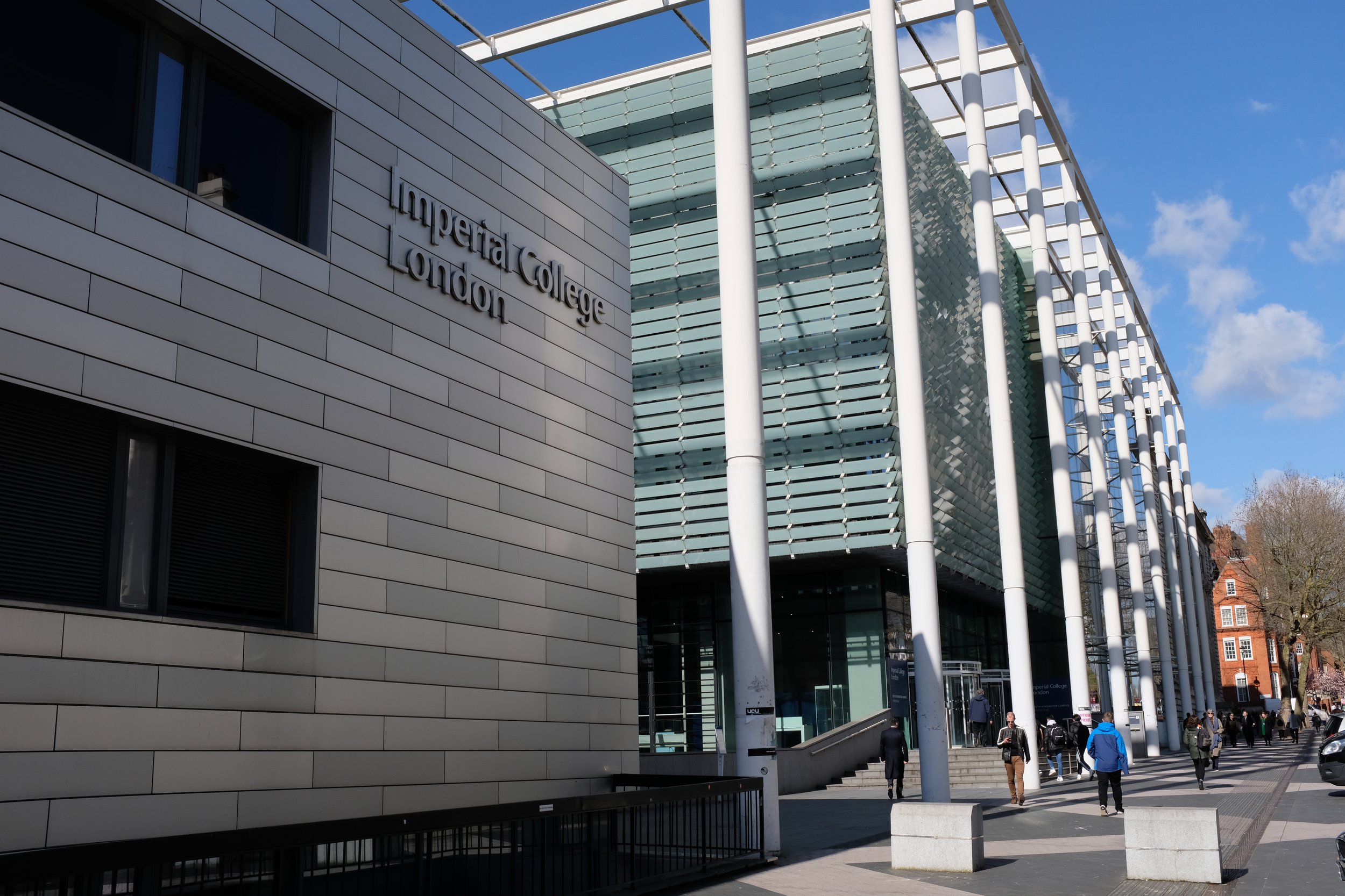 Entrance of Imperial College London