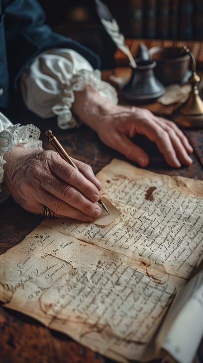 Historical manuscript editing