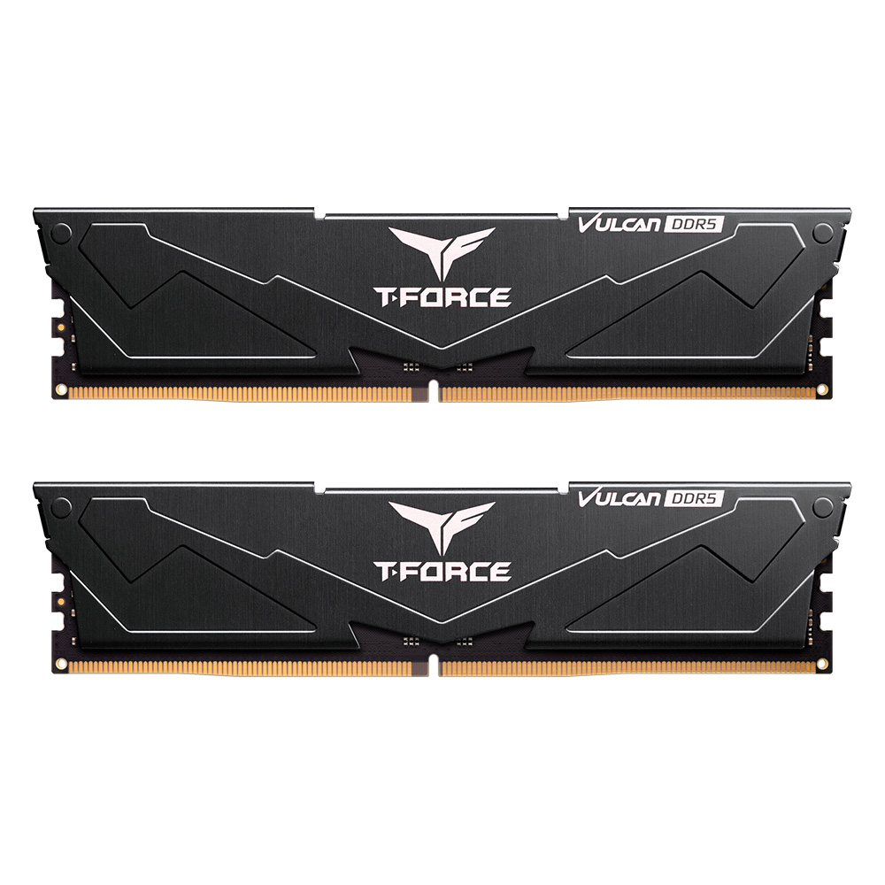 Teamgroup T-Force Vulcan DDR5-5200 black heat spreader memory kit