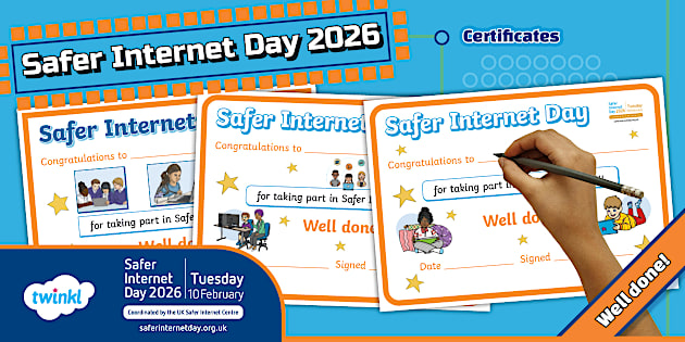 Safer Internet Day: 2026 Certificate