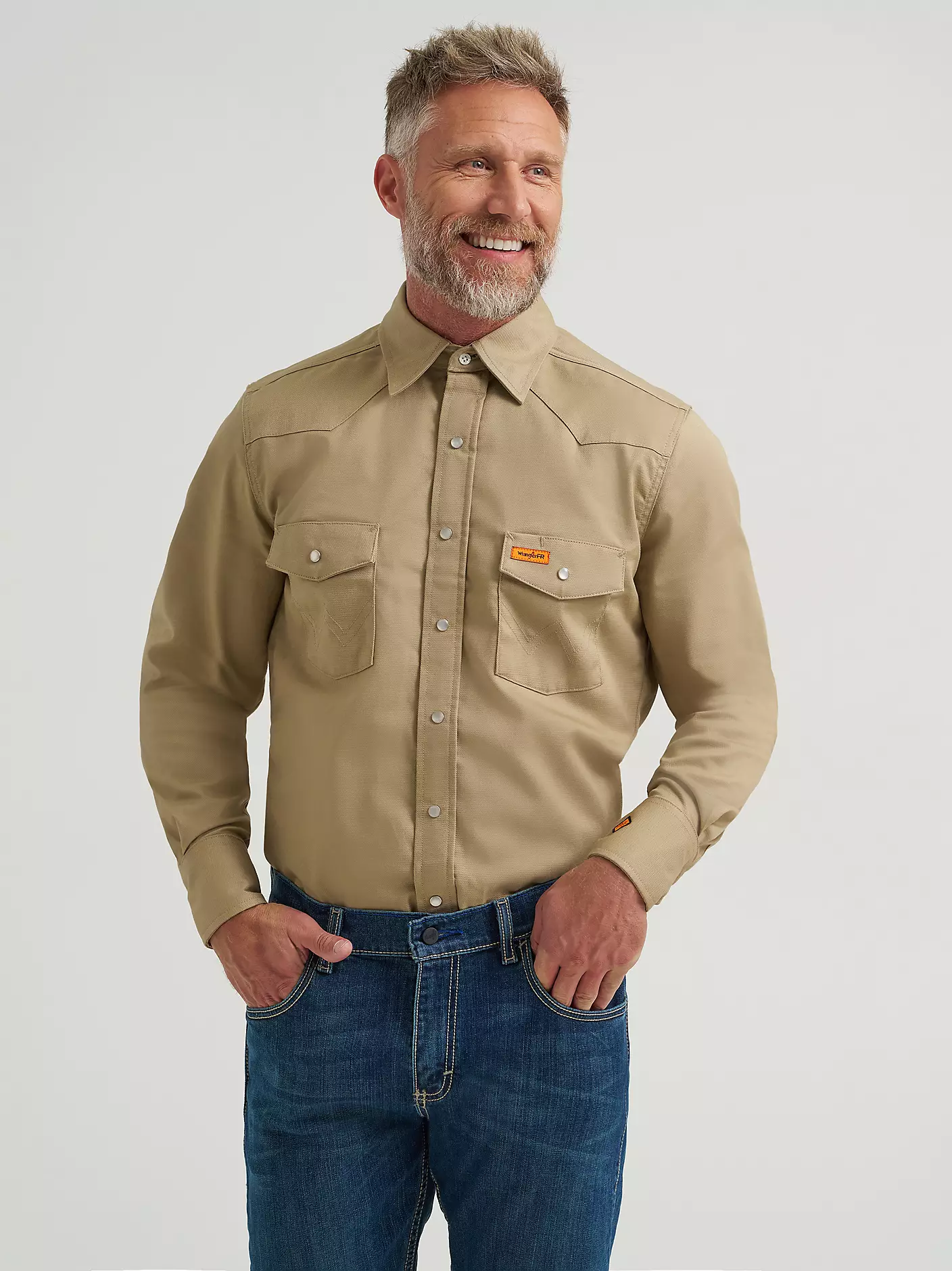 Wrangler Men's Western Work Shirt