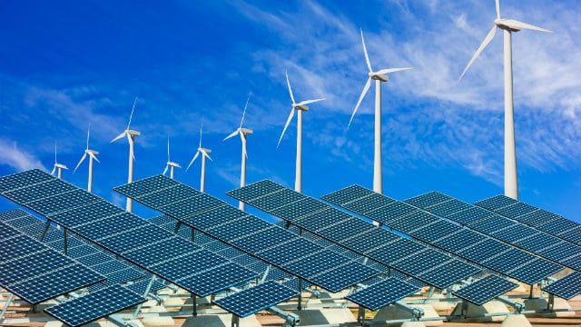 可再生能源发电场景