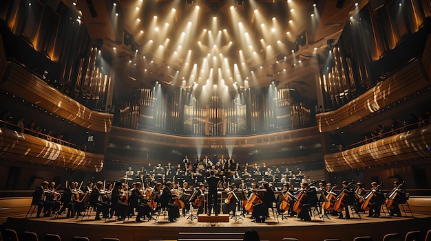 Orquesta juvenil en concierto