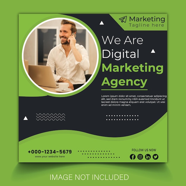 Marketing poster design
