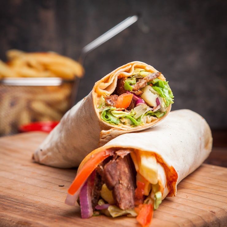 Shawarma with Fries