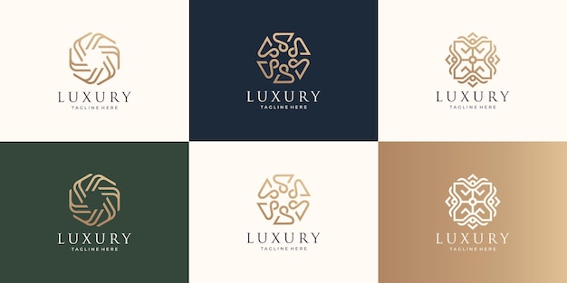 Design de branding minimalista de luxo