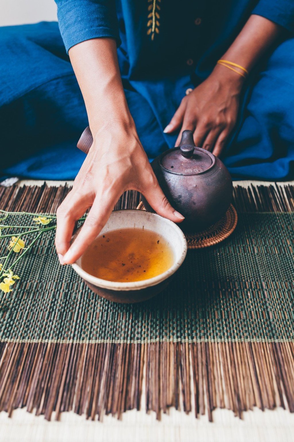 Chinese tea ceremony and mental well-being