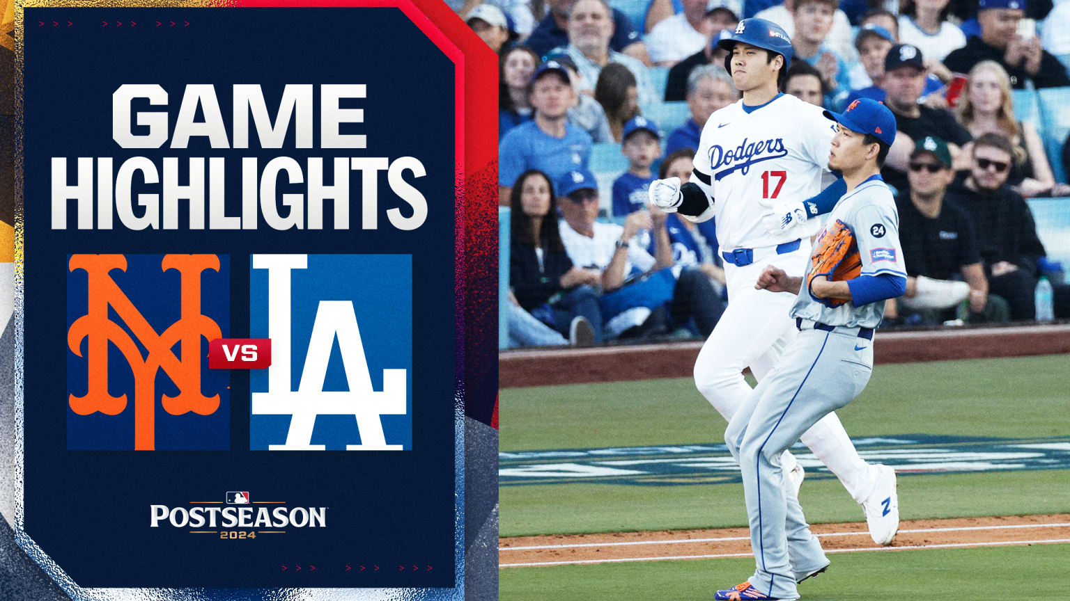 Mets vs Dodgers 2024 NLCS Game Highlights