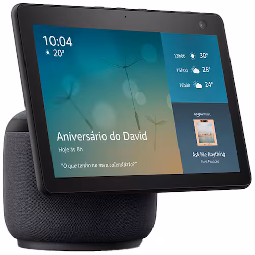 Amazon Echo Show 10 com tela rotativa