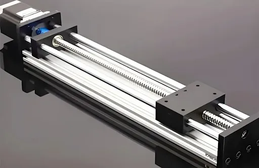 Servo linear actuator with ball screw assembly