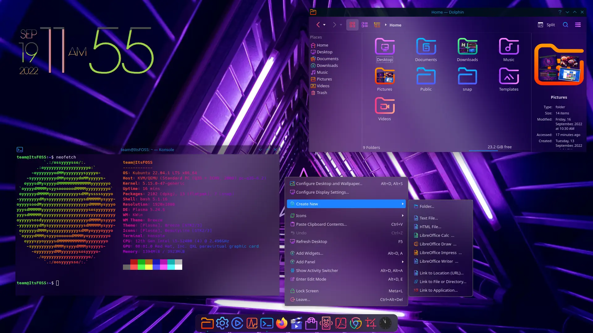 KDE Plasma 精美主题展示