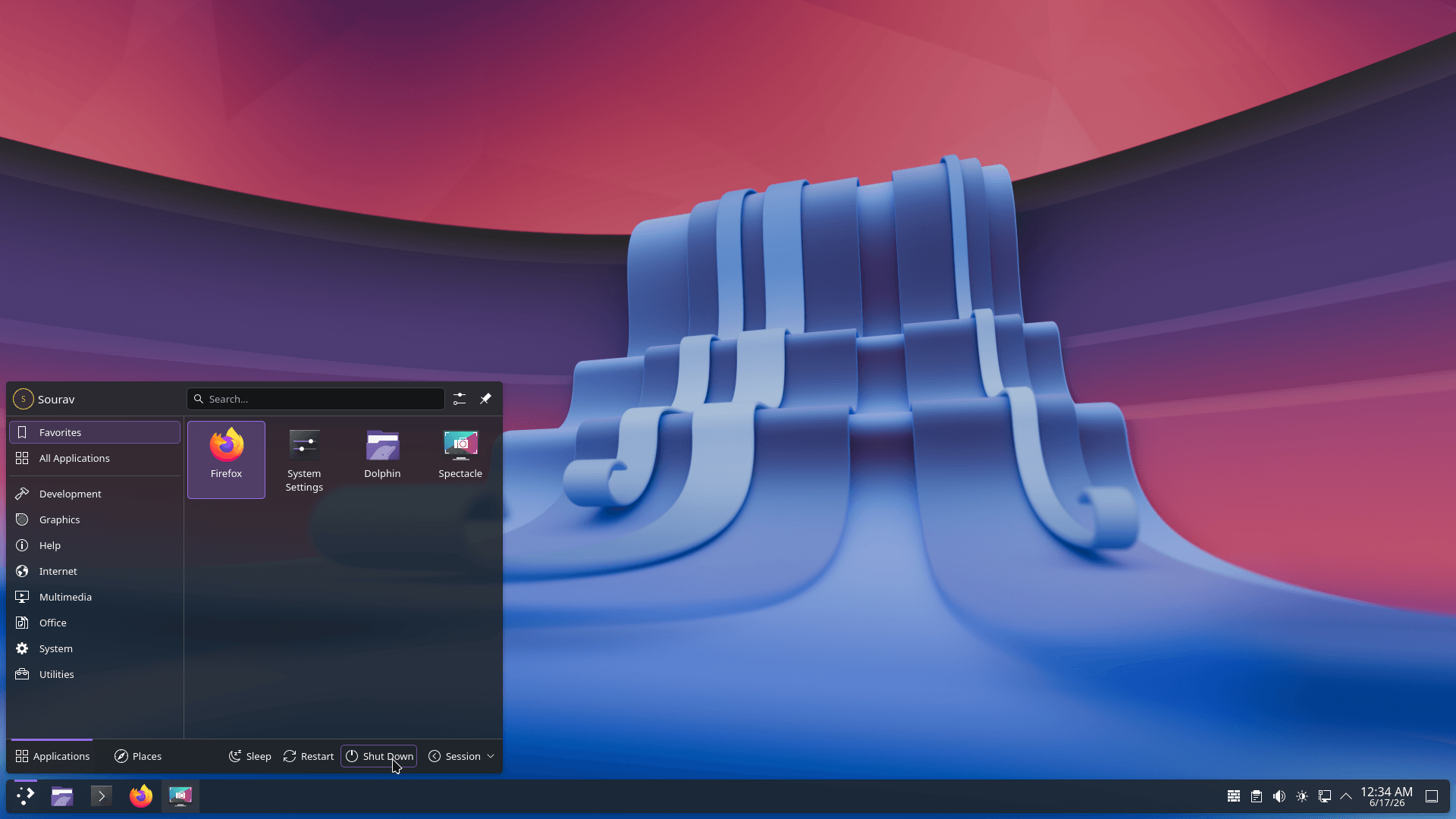 KDE Plasma 6.7 主题展示