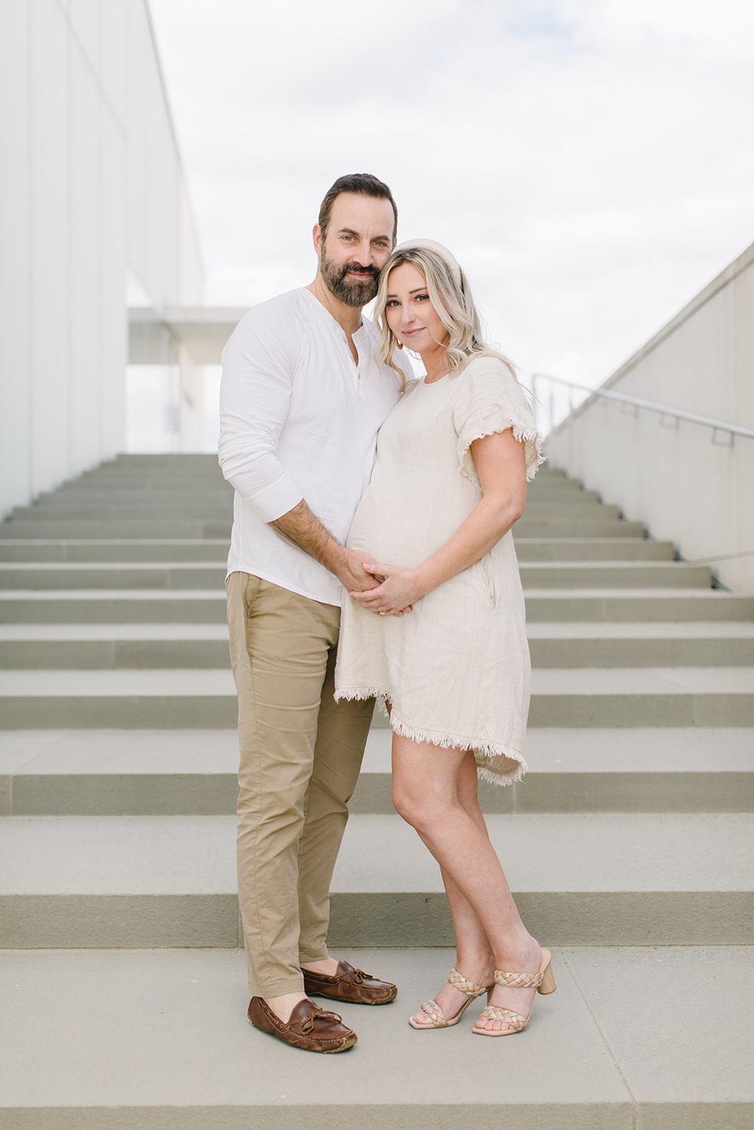 Dark Maternity Photography