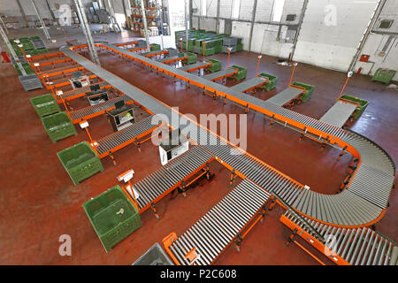 Snelwissel trommel voor minimale downtime in sorteercentrum