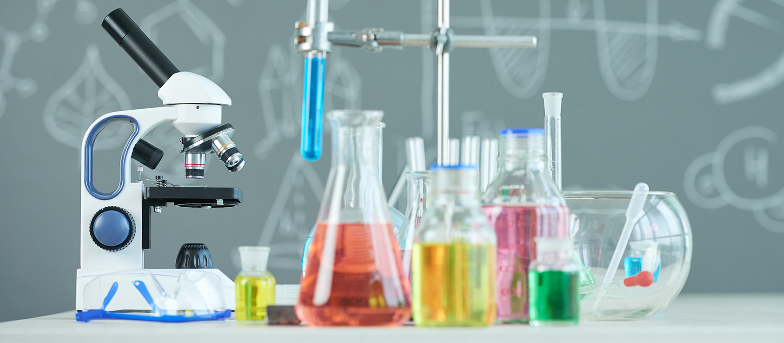 University research laboratory with scientific equipment