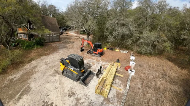 Land clearing and site preparation in Florida