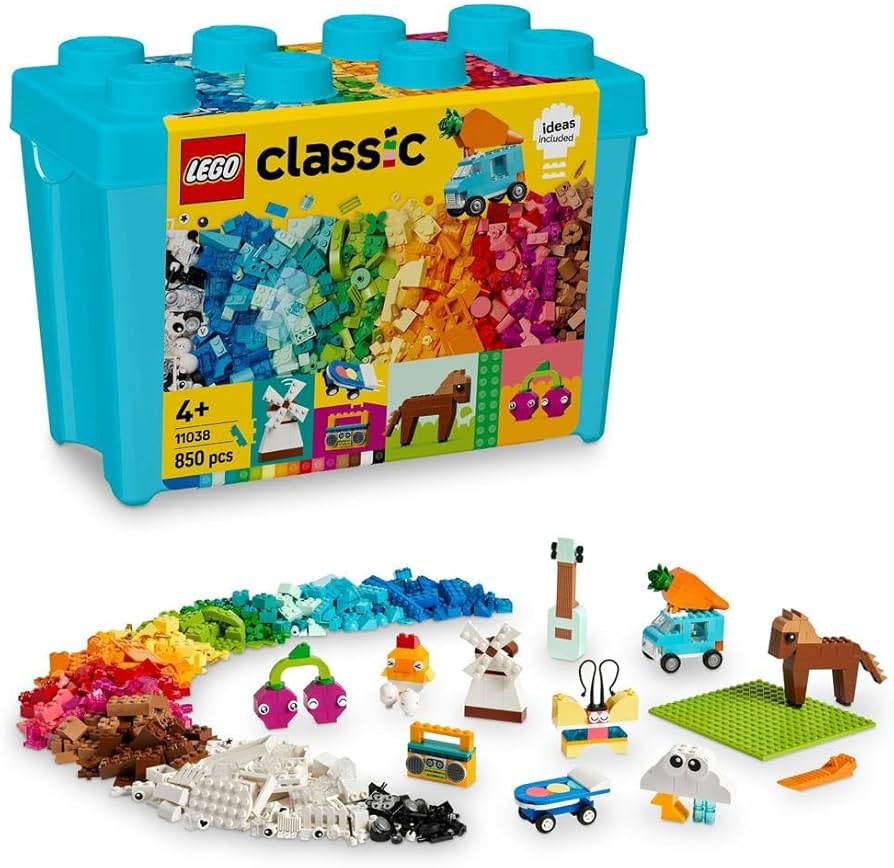LEGO Classic Vibrant Creative Brick Box 11038
