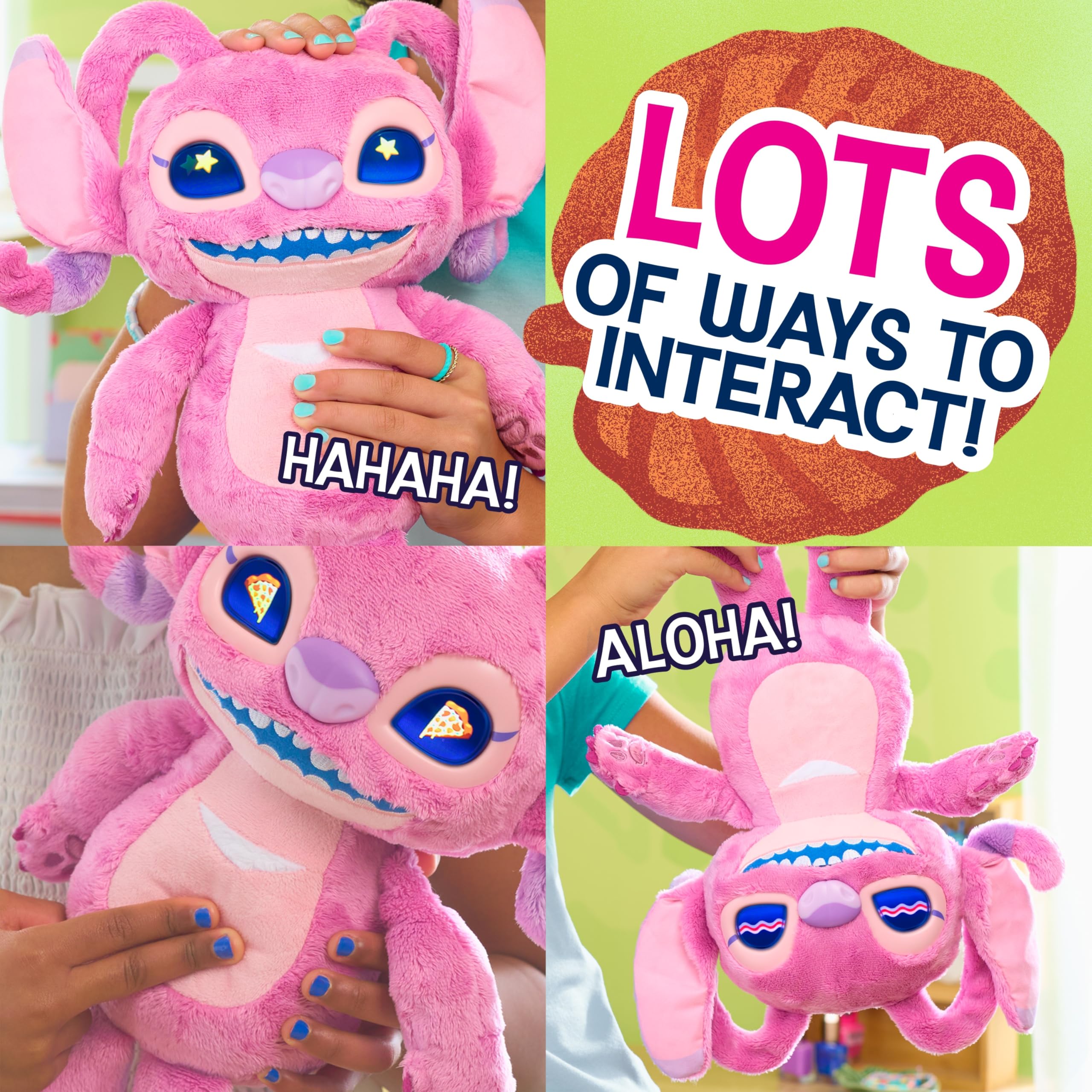 Just Play Disney Stitch Many Moods Angel Interactive Plush