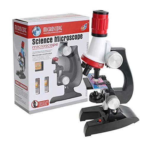 DEAO Kids Portable Microscope Kit with LED Light