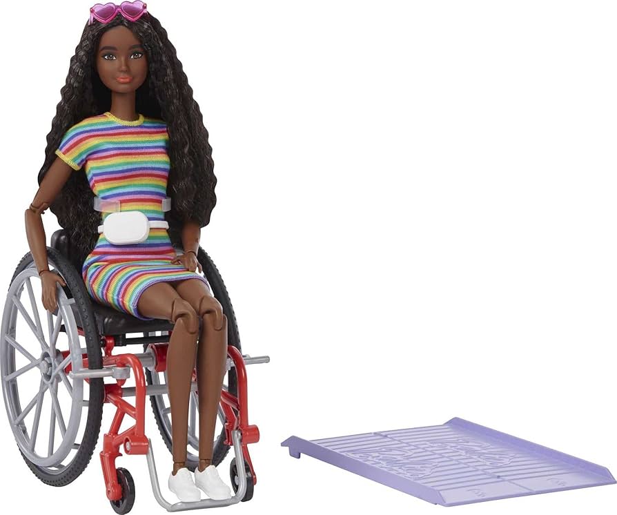 Mattel Barbie Fashionistas Doll with Wheelchair