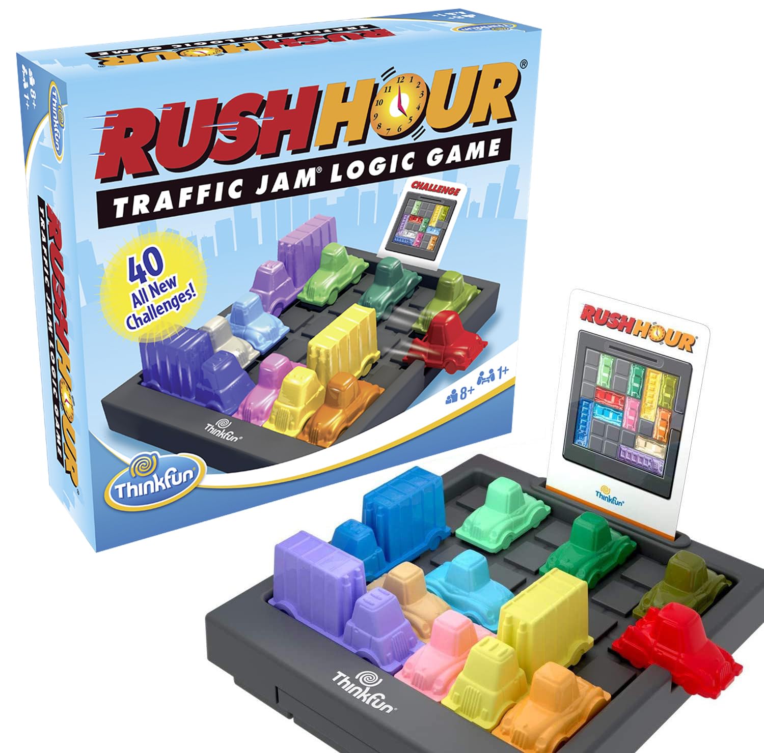 ThinkFun Rush Hour Traffic Jam Logic Game