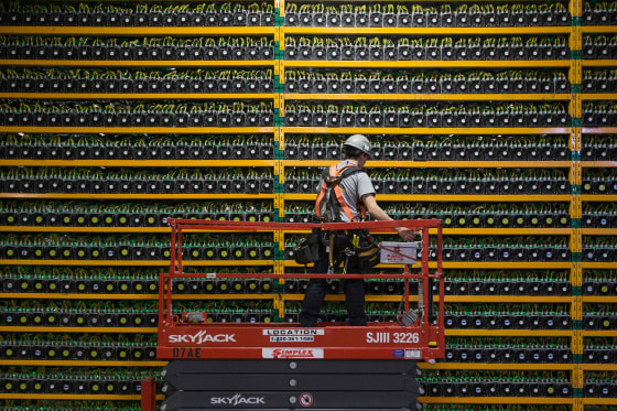 Cryptocurrency mining configuration files in directory