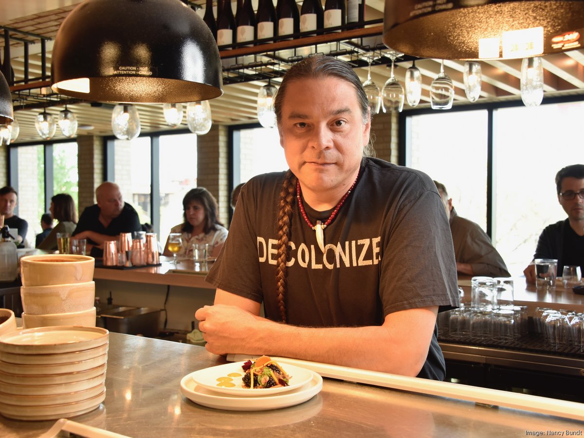 Chef Sean Sherman at Owamni