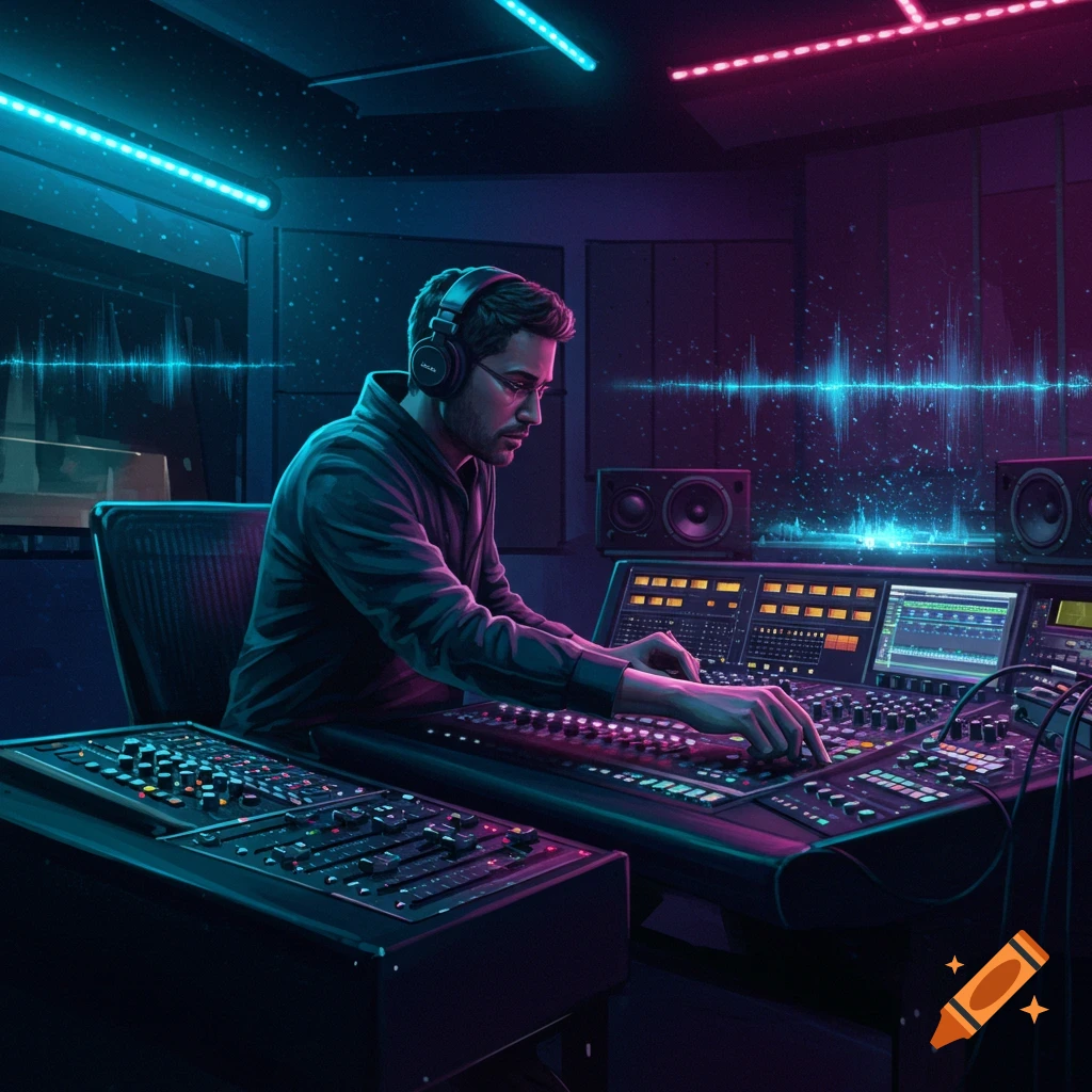 DJ at Work