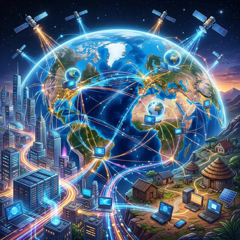 全球AI多极生态网络