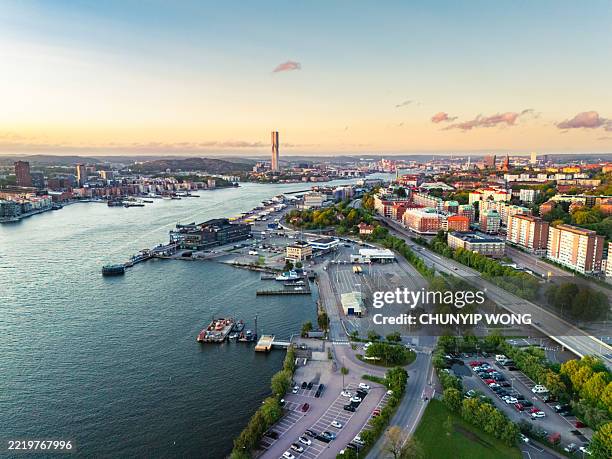Gothenburg Harbor Sunset