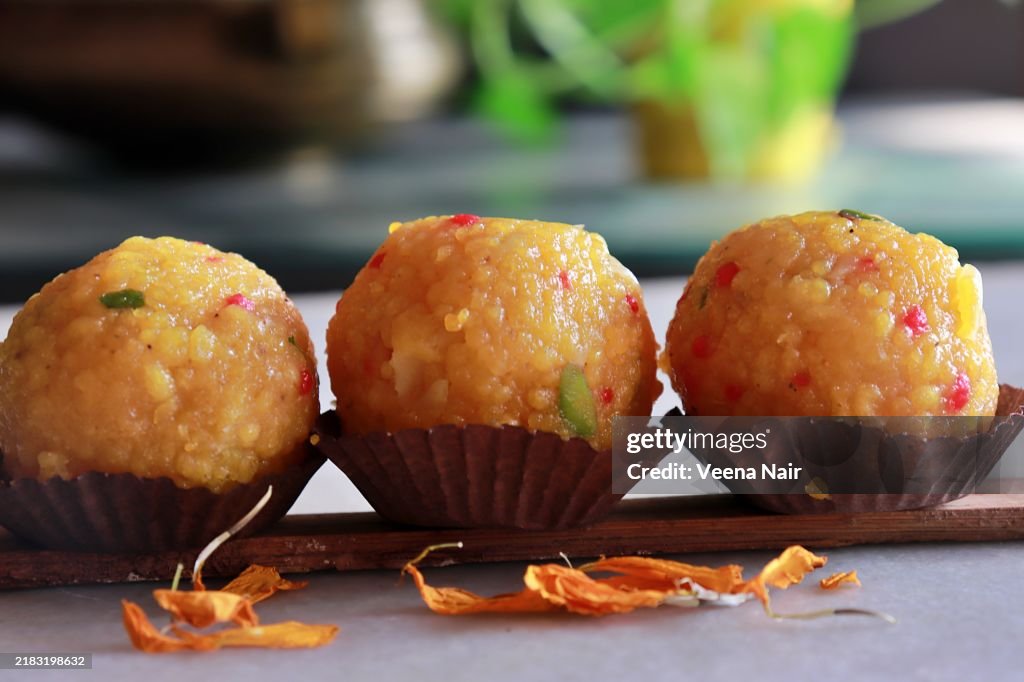 Laddu Closeup