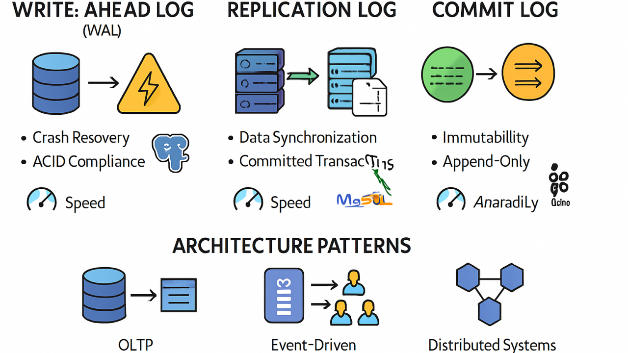 Comparison of traditional asynchronous logging with TML's synchronous logging