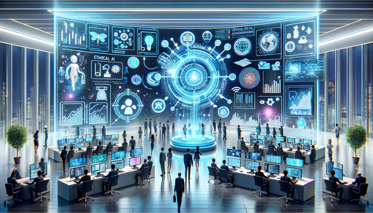Futuristic artificial intelligence network in finance