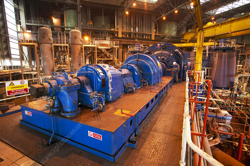 Power Plant Turbine Hall