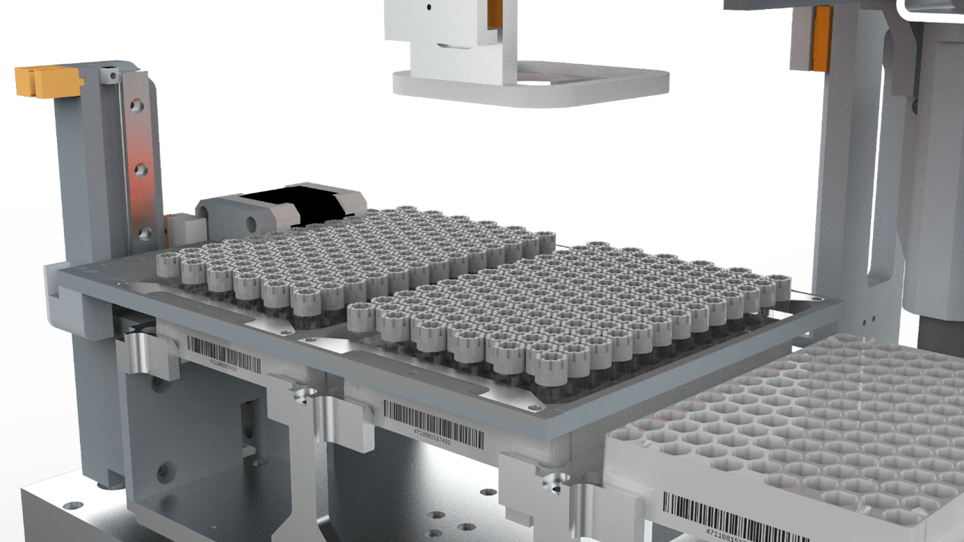 Biobank facility with automated sample storage system
