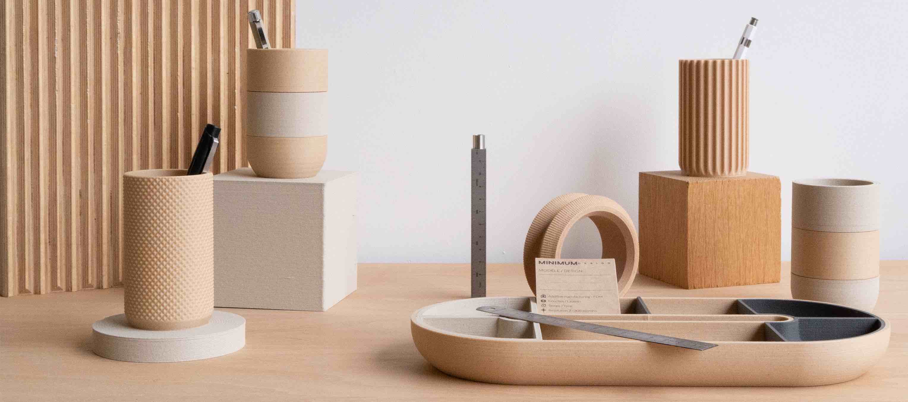 Wood Desk Organizer