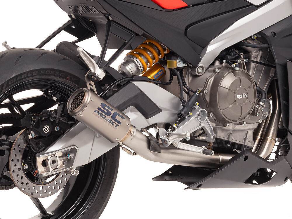 SC Project 2-1 CR-T Titanium System | Aprilia RS 660 – Motorcycle  Performance Store