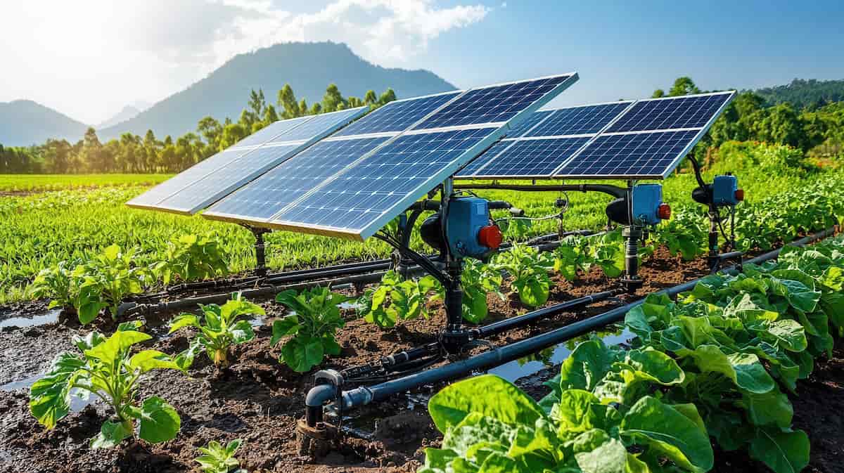 Irrigation solaire